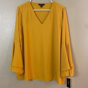 Alfani V Neck Blouse